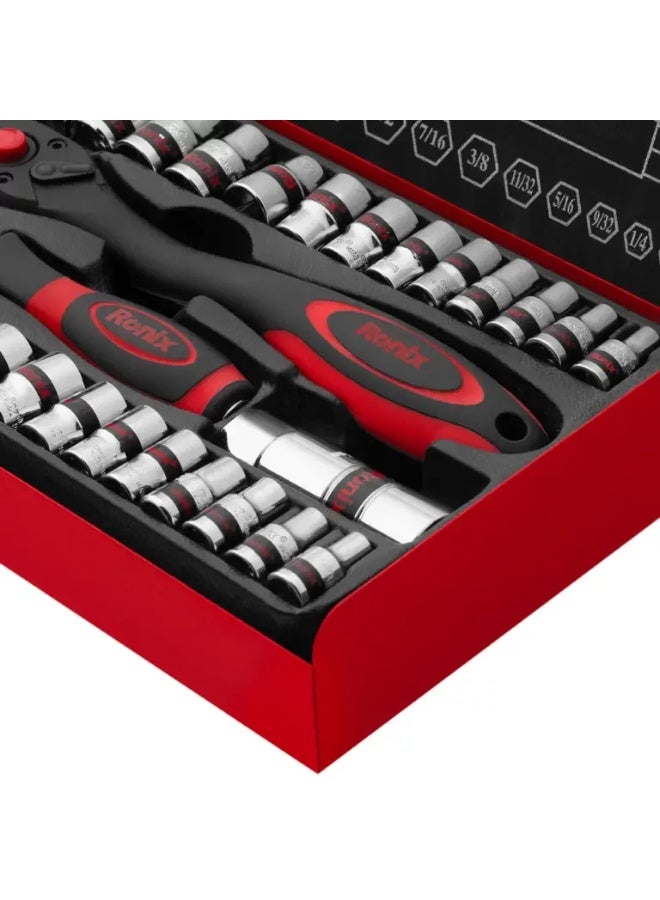 RONIX Socket Set (40Pcs) # RH-2641 - Image 2